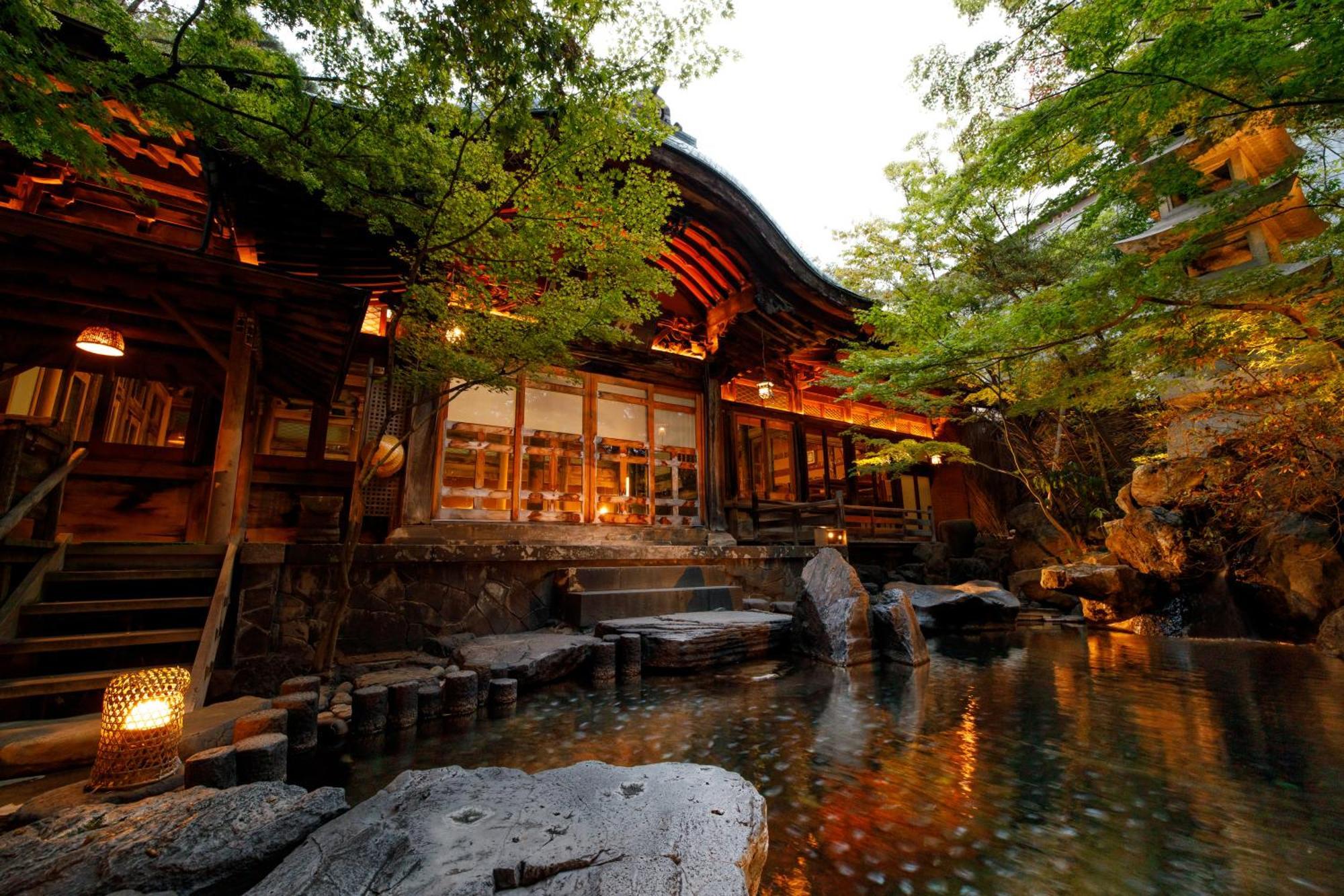 山之內 嘉美浴场旅馆酒店 外观 照片